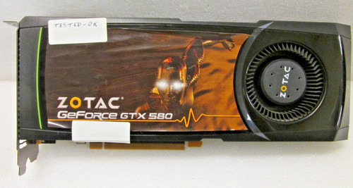 Zotac geforce gtx 580 - 580, gddr5